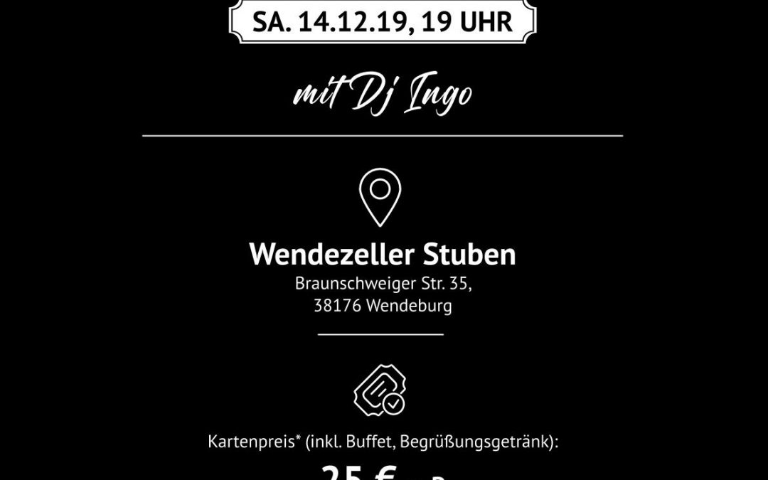 TSV Wendezelle feiert 1. Weihnachtsparty